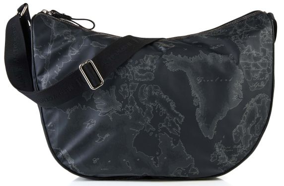 TRACOLLA A MEZZALUNA GRANDE GEO SOFT BLACK CN8476535 ALVIERO MARTINI 1A CLASSE