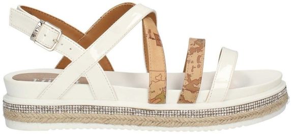 SANDALI IN PELLE LUCIDA N09041195X013 ALVIERO MARTINI 1A CLASSE