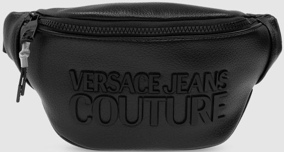 MARSUPIO IN PELLE CON LOGO 75YA4B71ZG128899 VERSACE JEANS COUTURE