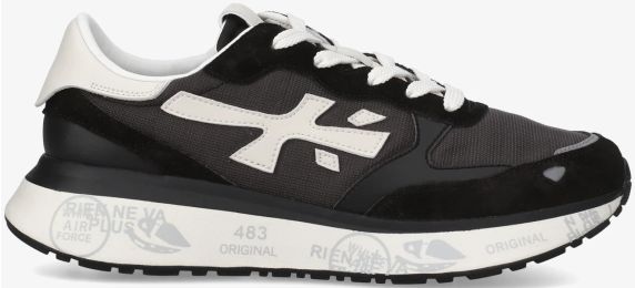 SNEAKERS IN PELLE E TESSUTO LAURYN 7479 PREMIATA