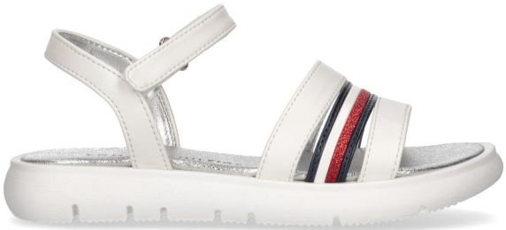 SANDALI IN PELLE LISCIA T4A2327700371Y003 TOMMY HILFIGER