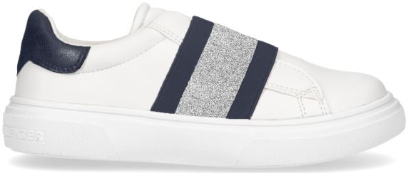 SNEAKERS IN PELLE LISCIA T3A4321541383Y003 TOMMY HILFIGER 