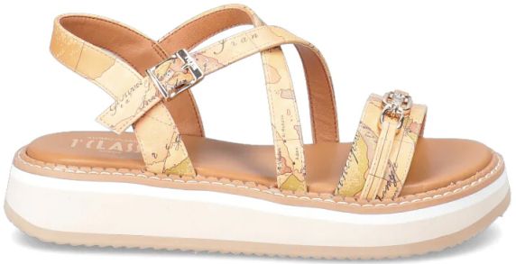 SANDALI IN PELLE LISCIA N21710371W516 ALVIERO MARTINI 1A CLASSE
