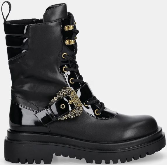 STIVALETTI IN PELLE LISCIA 79VA3S6771570899 VERSACE JEANS COUTURE