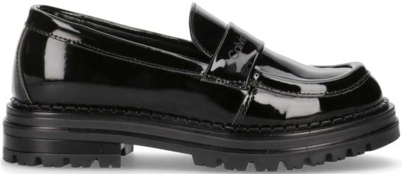 MOCASSINI IN PELLE VERNICE LUCIDA V4X4804121280999 CALVIN KLEIN JEANS