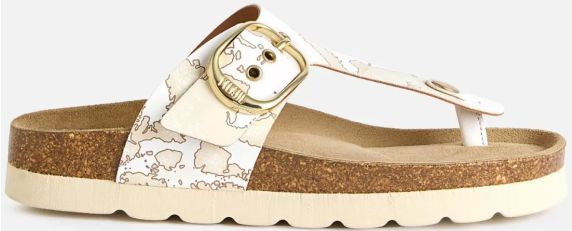 CIABATTE INFRADITO IN PELLE GEO WHITE Z112397520900 ALVIERO MARTINI 1A CLASSE