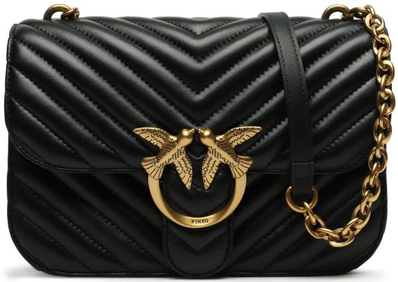 LOVE BELL CLASSIC SHEEP NAPPA CHEVRON DIAMOND 100046A14QZ99Q PINKO