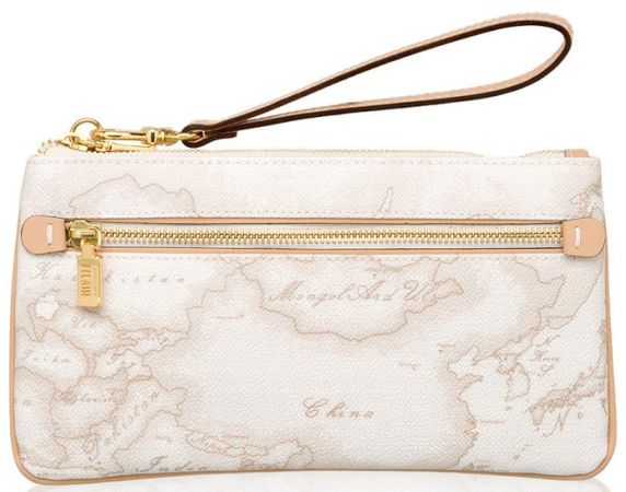 POCHETTE A MANO GRANDE GEO WHITE CM0266188 ALVIERO MARTINI 1A CLASSE 