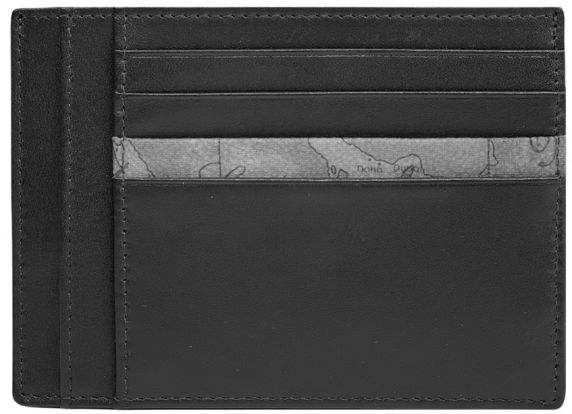 PORTA CARTE GRANDE IN PELLE CON DETTAGLIO GEO GREY BVW35554000014 ALVIERO MARTINI 1A CLASSE