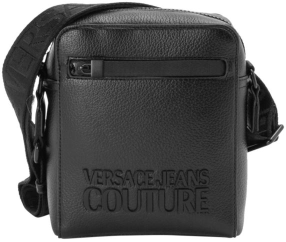 BORSA A TRACOLLA IN PELLE CON LOGO 75YA4B75ZG128899 VERSACE JEANS COUTURE