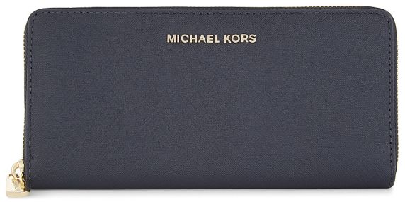 PORTAFOGLI ZIP GRANDE JET SET TRAVEL IN PELLE SAFFIANO 32S3GTVE3L414 MICHAEL KORS