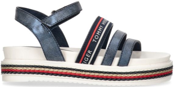 SANDALI IN PELLE LISCIA T3A2327630568800 TOMMY HILFIGER