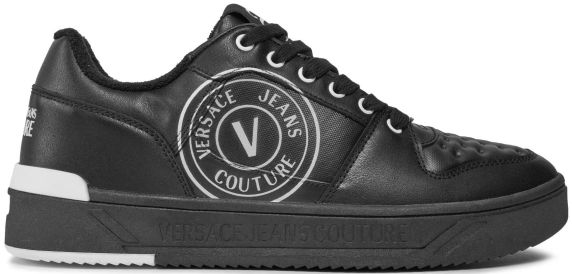 SNEAKERS IN PELLE LISCIA STARLIGHT 75YA3SJ1ZP356899 VERSACE JEANS COUTURE