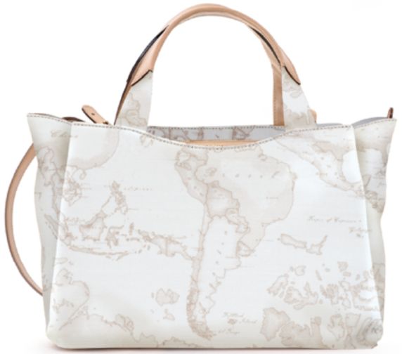 BORSA A MANO CON TRACOLLA GEO WHITE CE0366188 ALVIERO MARTINI 1A CLASSE