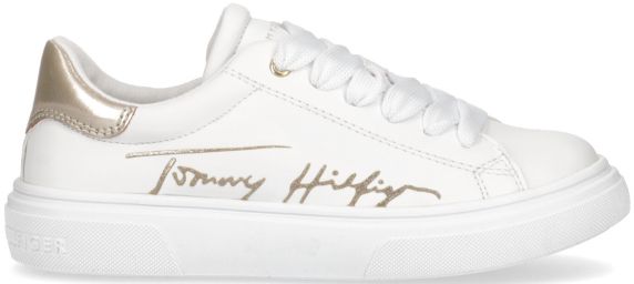 SNEAKERS IN PELLE LISCIA T3A4321521375X048 TOMMY HILFIGER 