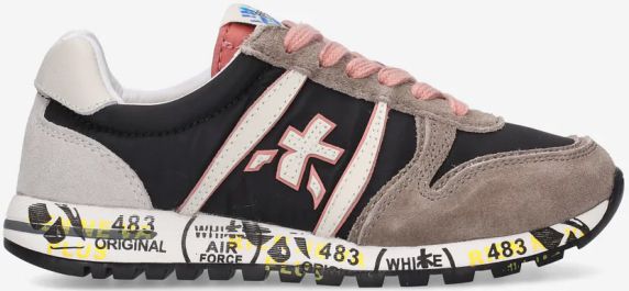 SNEAKERS IN PELLE SCAMOSCIATA E TESSUTO SKY 19039315 PREMIATA