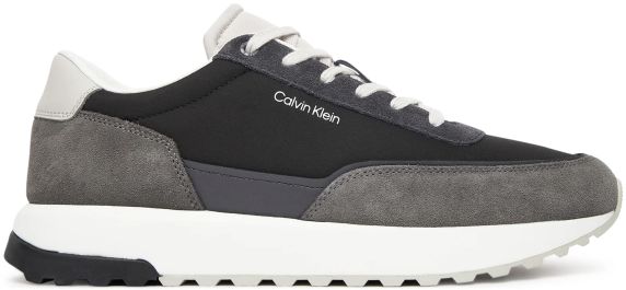 SNEAKERS IN TESSUTO E PELLE LOW TOP LACE UP REPREVE MIX HM0HM017140IP CALVIN KLEIN JEANS