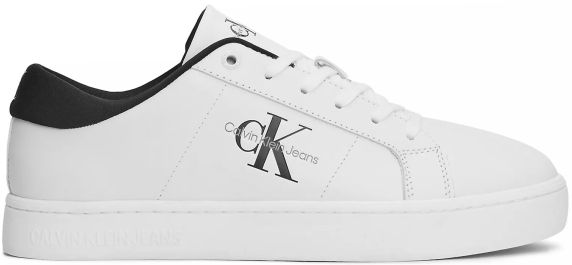 SNEAKERS IN PELLE CLASSIC CAPSOLE LOW LACEUP YM0YM0086401W CALVIN KLEIN JEANS