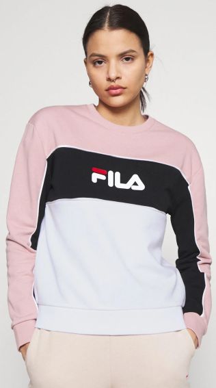 FELPA AMINA BLOCKED CREW SWEAT 688489B231 FILA