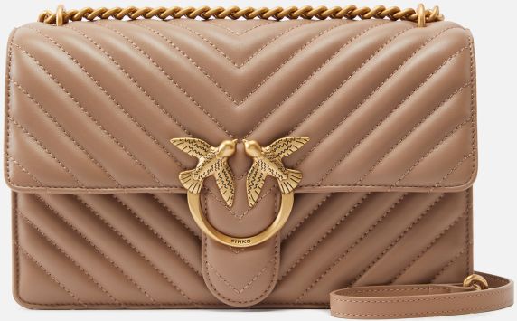 LOVE ONE CLASSIC SHEEP NAPPA CHEVRON 100941A0GKD01Q PINKO