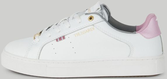 SNEAKERS IN PELLE LISCIA DENNY 79A007039Y099998W618 TRUSSARDI