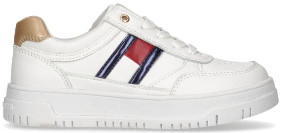 SNEAKERS IN PELLE LISCIA T3A9329821355Y265 TOMMY HILFIGER 