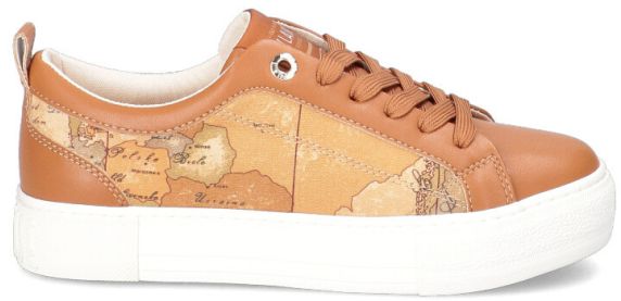 SNEAKERS IN PELLE LISCIA E TESSUTO GEO CLASSIC N14960208X014 ALVIERO MARTINI 1A CLASSE