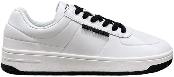 SNEAKERS IN PELLE LISCIA 77QA3SM8ZPA80003 JUST CAVALLI
