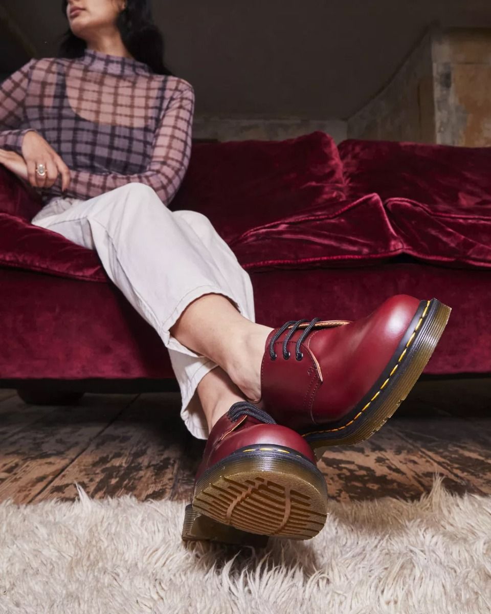 SCARPE BASSE IN PELLE 1461 SMOOTH 11838600 DR. MARTENS 21basilicius