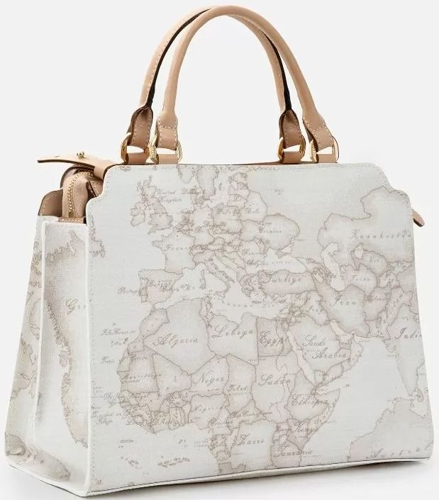 Borsa Donna Shopping Alviero Martini 1^Classe Geo White CD02461880900