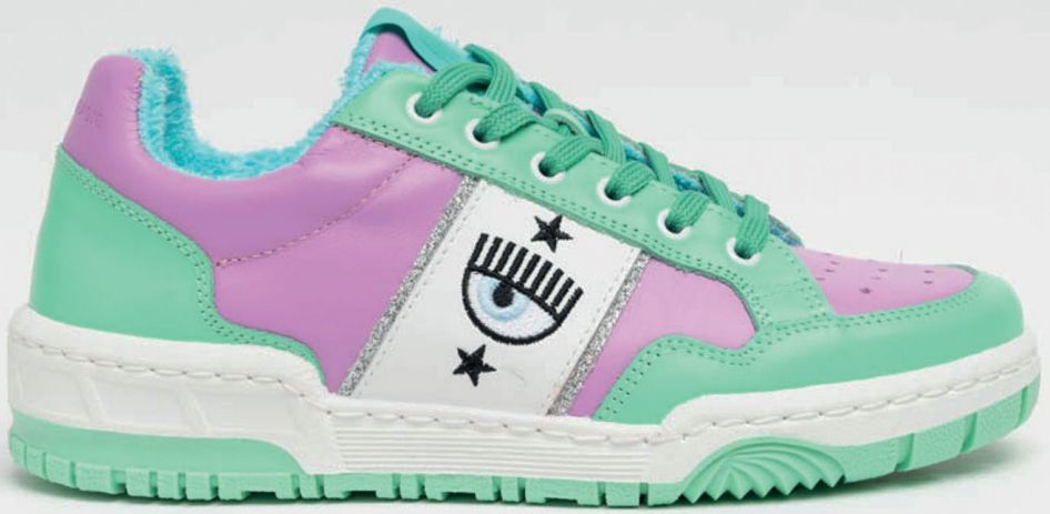 SNEAKERS IN PELLE LISCIA CF1 LOW CF3003173 CHIARA FERRAGNI