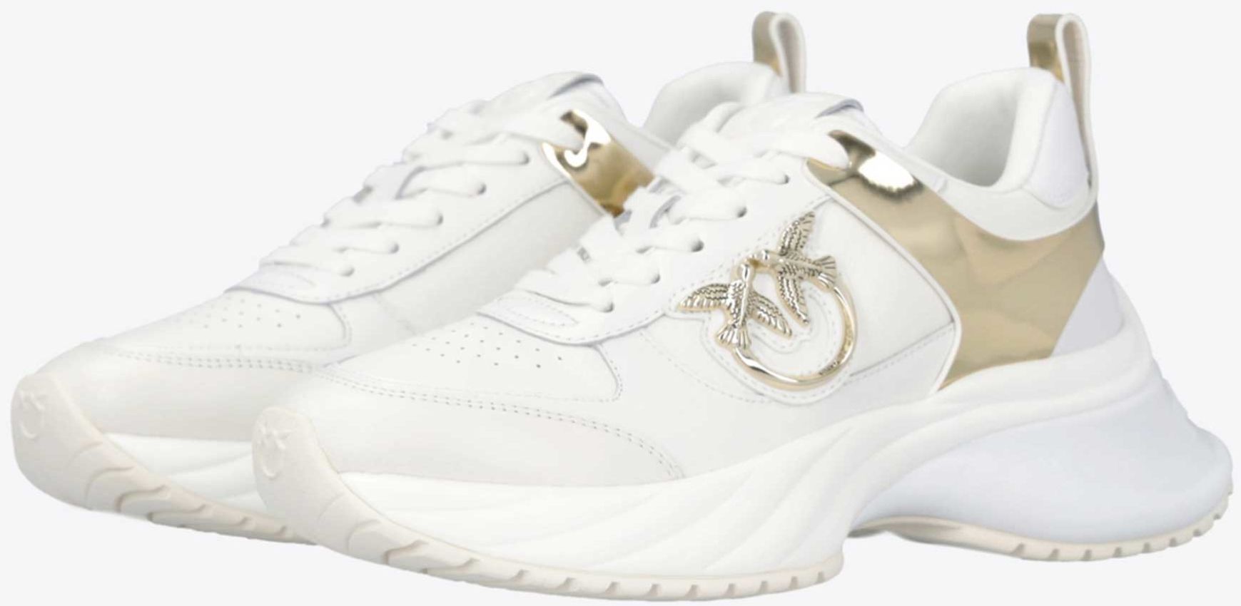 スニーカー PINKO 'Ariel 02' sneakers White Ariel sneakers with crystals