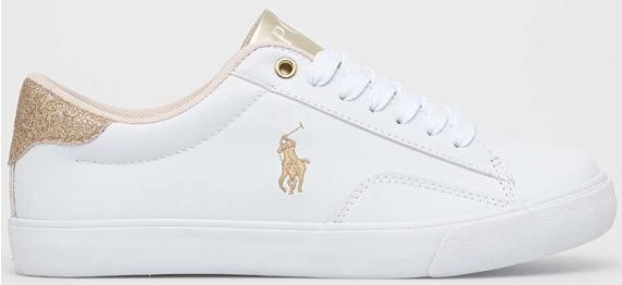 SNEAKERS IN PELLE LISCIA THERON V RF104098 POLO RALPH LAUREN 