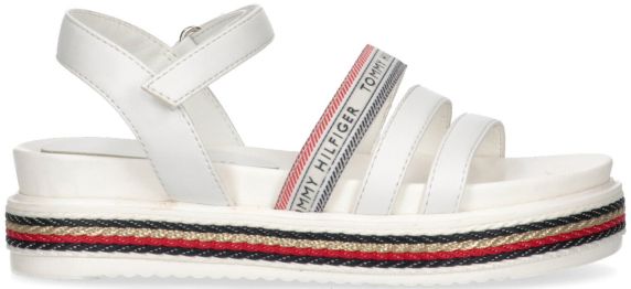 SANDALI IN PELLE LISCIA T3A2327620371100 TOMMY HILFIGER