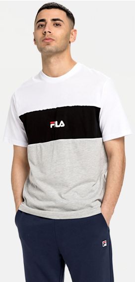 T-SHIRT ANOKI BLOCKED TEE 688468A495 FILA