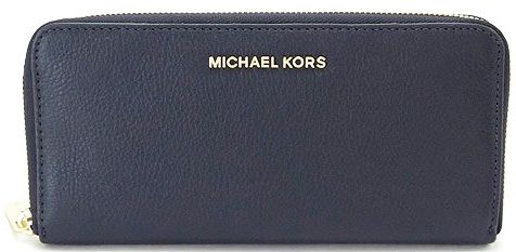 PORTAFOGLI ZIP GRANDE BEDFORD IN PELLE MARTELLATA 32H2MBFE1L414 MICHAEL KORS