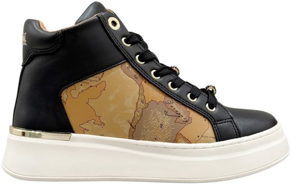 SNEAKERS ALTE IN PELLE LISCIA GEO CLASSIC N22640289X550 ALVIERO MARTINI 1A CLASSE