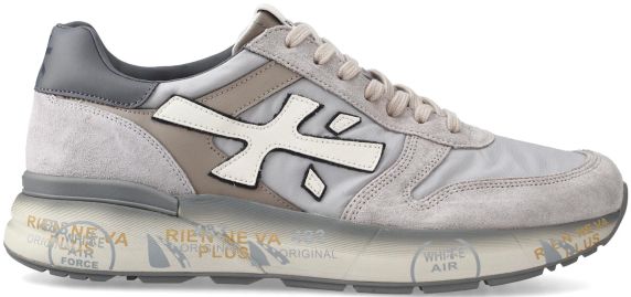SNEAKERS IN PELLE E TESSUTO MICK 7218 PREMIATA