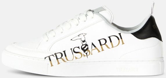 SNEAKERS IN PELLE LISCIA CLEO 79A007489Y099998W755 TRUSSARDI