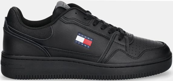SNEAKERS IN PELLE TJM RETRO BASKET EM0EM01612BDS TOMMY HILFIGER 