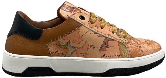 SNEAKERS IN PELLE LISCIA GEO CLASSIC N17951364X035 ALVIERO MARTINI 1A CLASSE