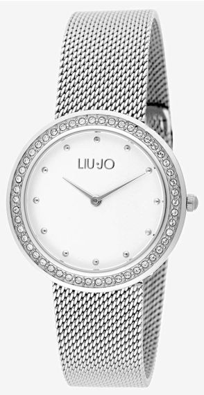 OROLOGIO LUXURY ROUND SILVER BIANCO TLJ1193A LIU JO