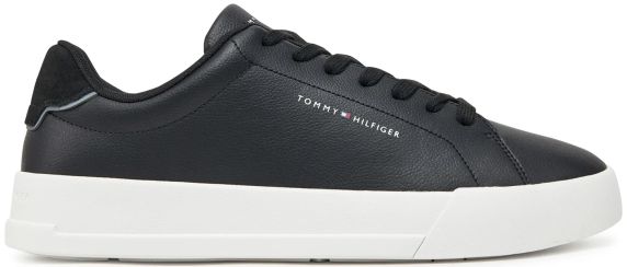 SNEAKERS IN PELLE TH COURT LTH DETAIL ESS FM0FM05367BDS TOMMY HILFIGER 