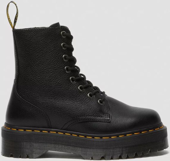 STIVALETTI IN PELLE PLATFORM JADON III PISA 26378001 DR. MARTENS