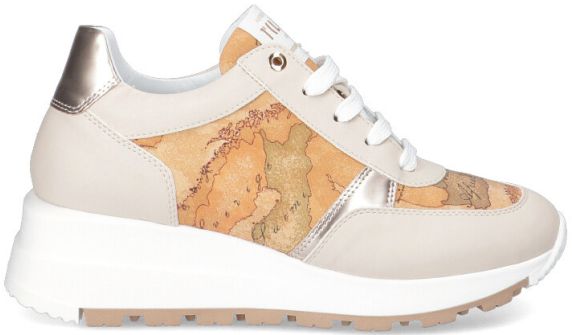 SNEAKERS IN PELLE E TESSUTO GEO CLASSIC N15881365X937 ALVIERO MARTINI 1A CLASSE