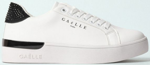 SNEAKERS EVERDAY IN PELLE LISCIA GBCDP3107BIANCO GAELLE PARIS 