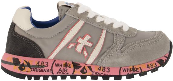SNEAKERS IN PELLE SCAMOSCIATA E TESSUTO SKY 15039340 PREMIATA