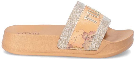 CIABATTE SLIDE CON LOGO GEO CLASSIC N22010513X124 ALVIERO MARTINI 1A CLASSE