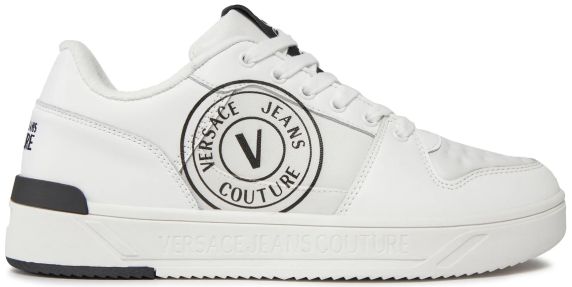 SNEAKERS IN PELLE LISCIA STARLIGHT 75YA3SJ1ZP356003 VERSACE JEANS COUTURE
