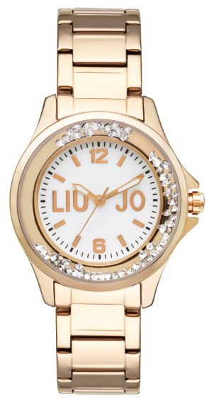 OROLOGIO MINI DANCING ORO ROSA BIANCO TLJ589 LIU JO